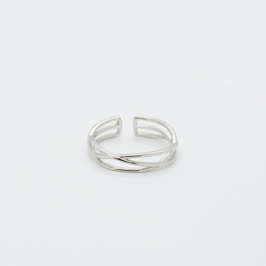 INTERTWINED 3 BAND RING