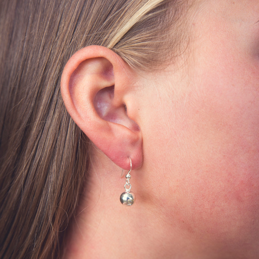 BALL HOOK EARRINGS